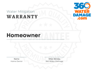 water mitigation warranty