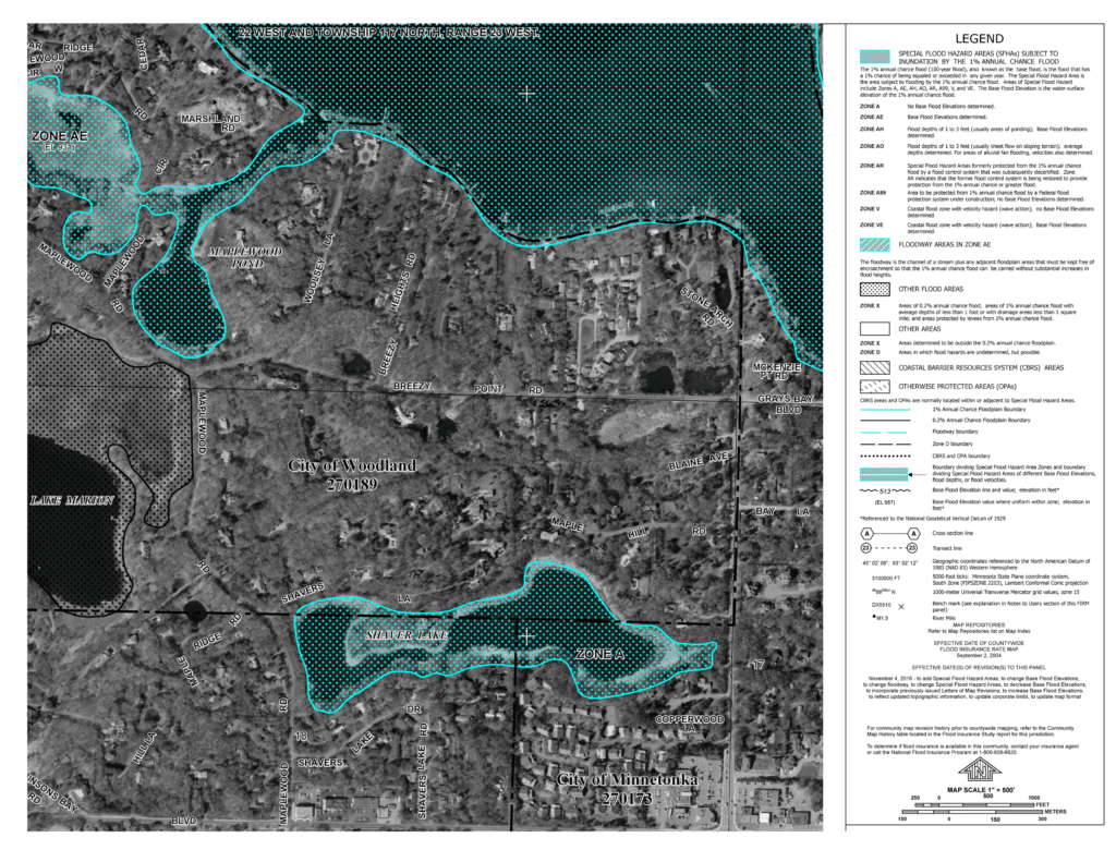 Minnetonka Flood Map